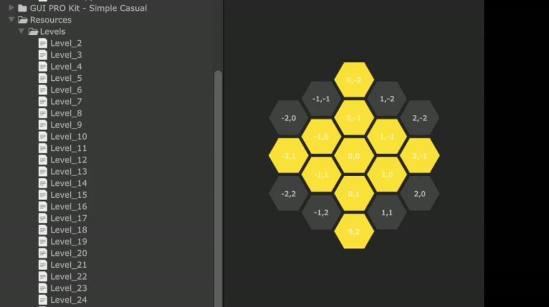 Hive Haul, Hex Puzzle & Level Editor preview
